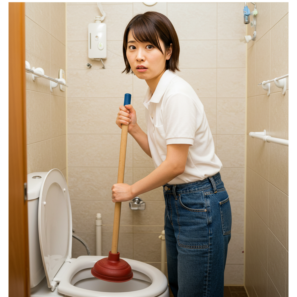 ラバーカップ（すっぽん）の活用