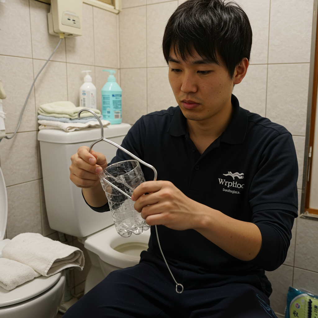 ペットボトルや針金ハンガーを使った応急処置