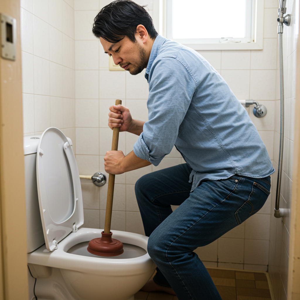 トイレつまり修理が安い!費用節約法と業者選びのコツ 51 簡単チェック!トイレつまりを自分で解消する方法と注意点