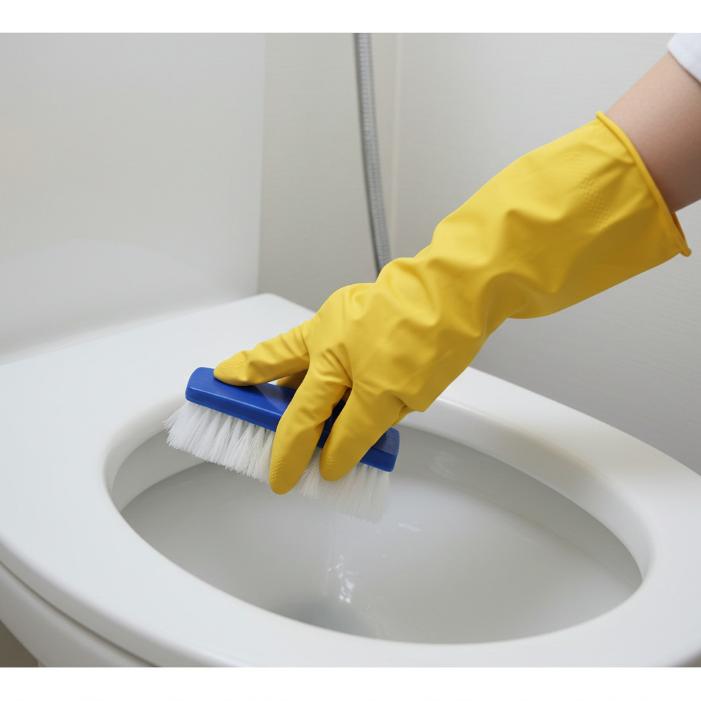 安全な異物の取り方はゴム手袋で直接拾う