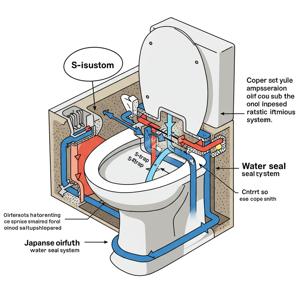 流れたものはどこへ行くの？トイレの仕組み