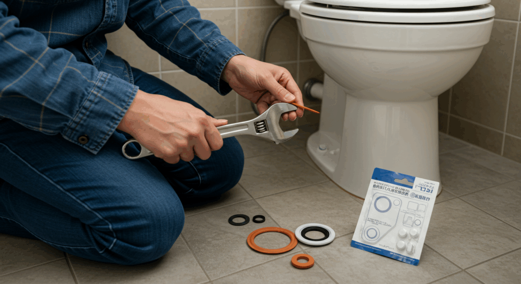 トイレ漏水修理費用の相場と見積り術まとめ完全ガイド 89 市販部材でのパッキン交換の可否