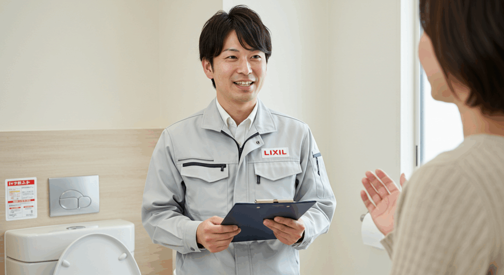 INAXトイレの床からの水漏れを徹底解説!原因・修理・予防策まで 244 LIXIL(INAX)の修理サービスについて