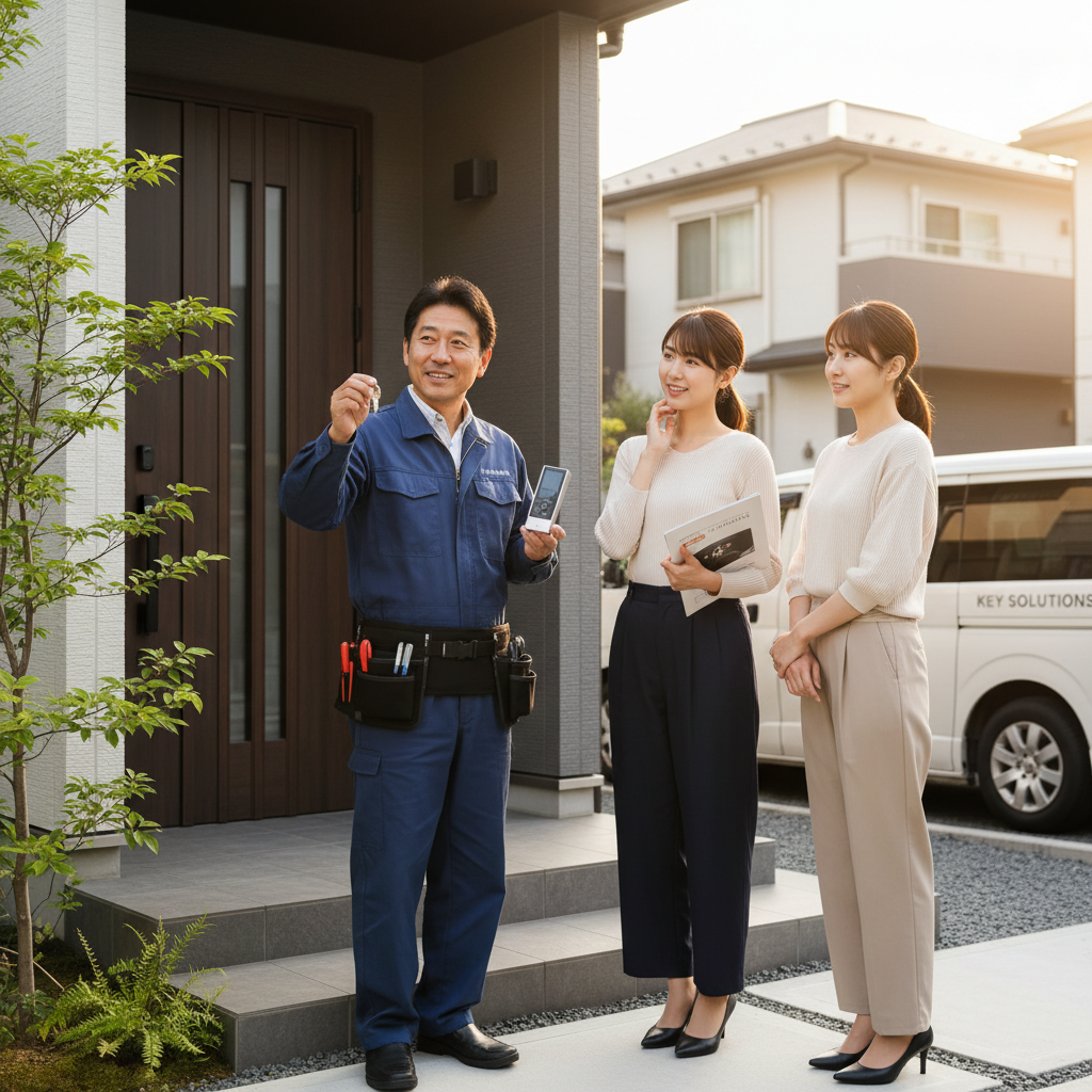 鍵交換の費用相場はいくら?高い理由と安く抑えるコツ 87 鍵屋(専門業者)に依頼する場合に関する画像