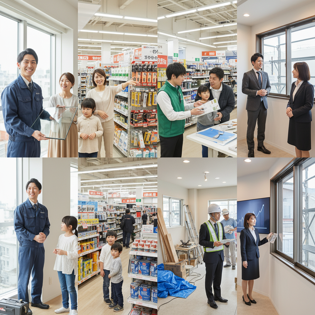 窓ガラス交換はどこに頼む?費用相場からDIY・補助金まで解説 77 依頼先を選ぶ際の比較ポイントに関する画像