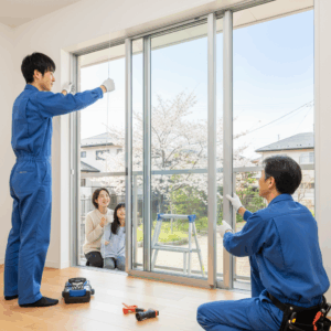 窓 ガラス 交換に関する画像