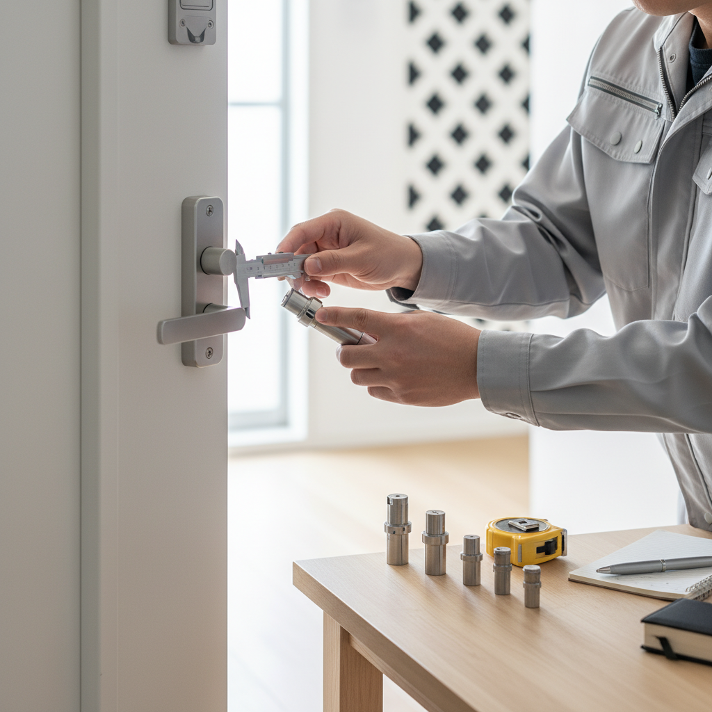 シリンダー交換の可否に関する画像