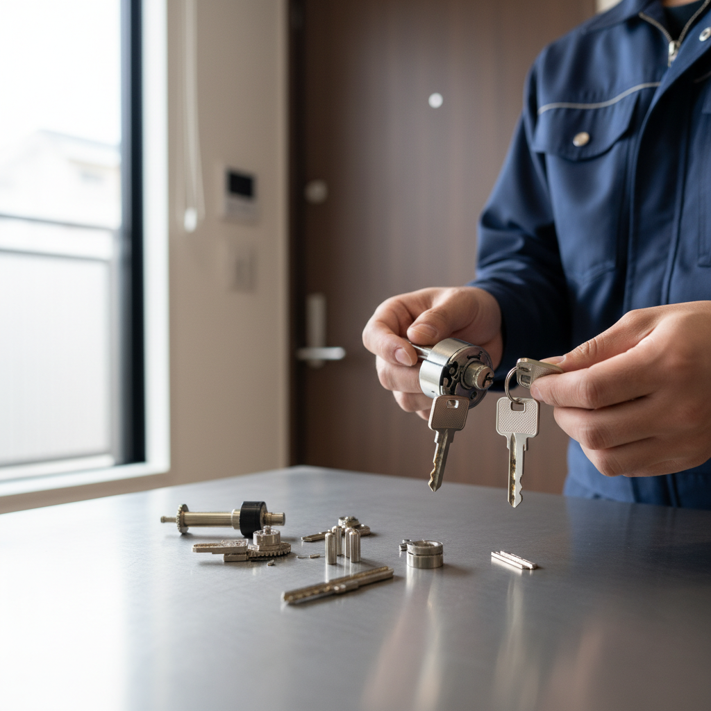 鍵交換が高くなる理由と追加費用に関する画像