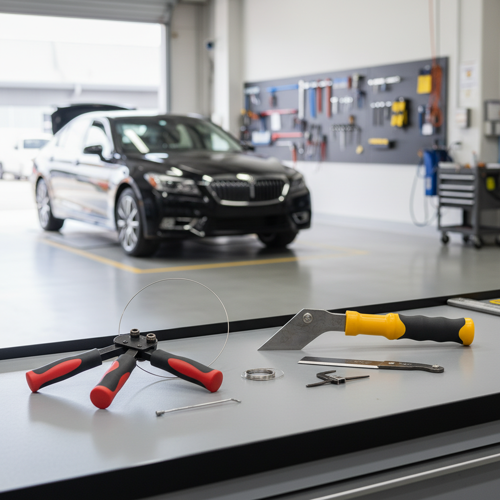 フロントガラスリムーバーの種類と選び方に関する画像