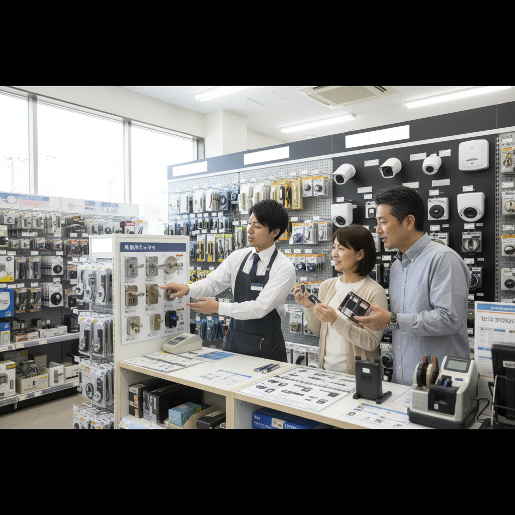 ロイヤルホームセンターでの玄関鍵交換についてに関する画像