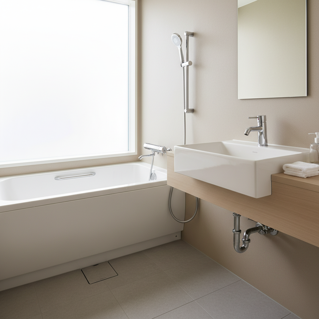 【料金表】お風呂・洗面所の水道修理の費用相場に関する画像