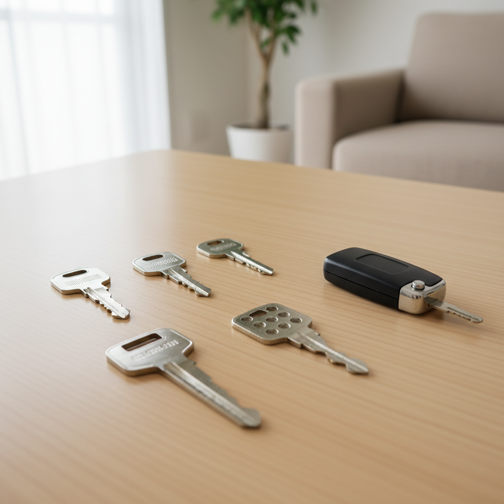 鍵の種類別交換費用の目安に関する画像