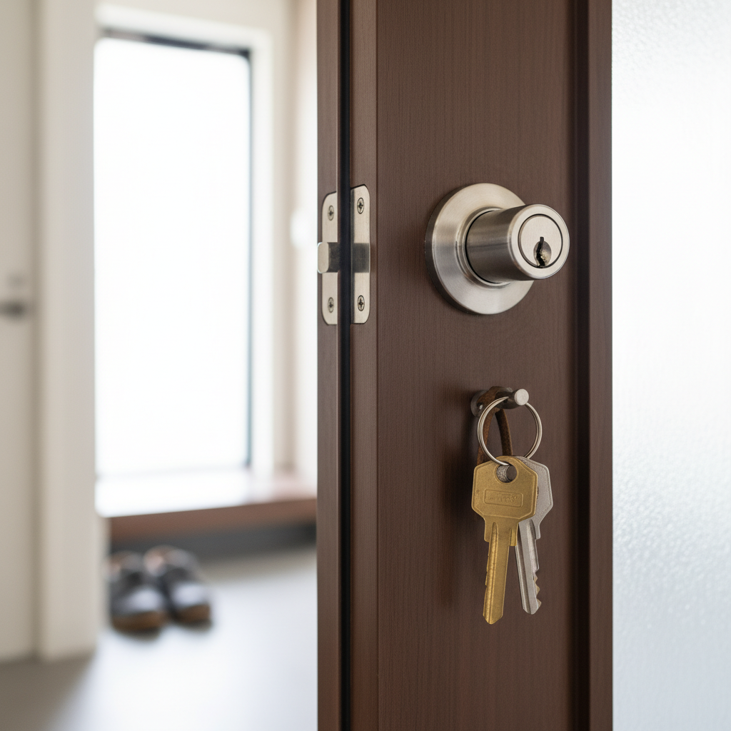 鍵のシリンダーの一般的な寿命に関する画像