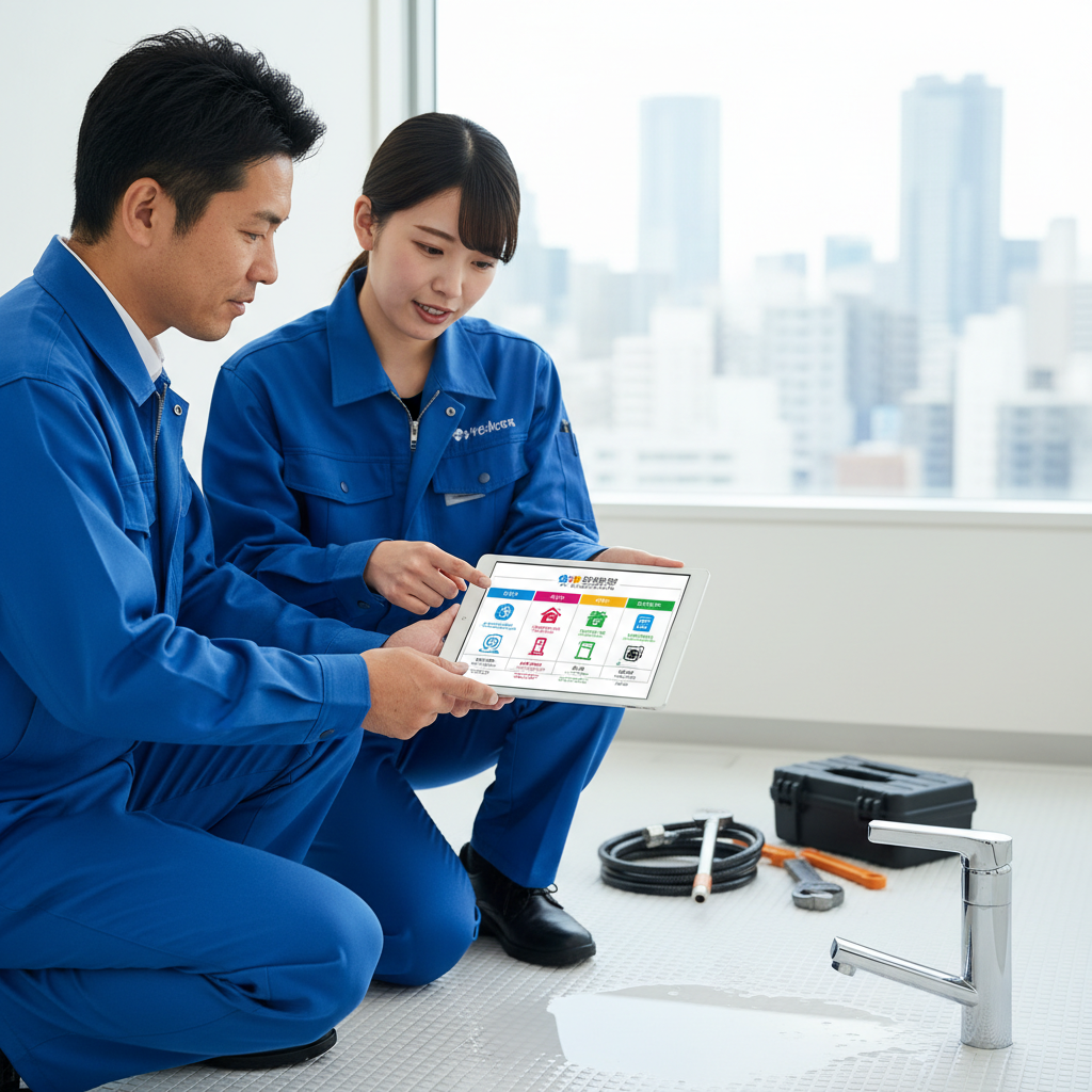 水漏れ修理はどこに頼む？選択肢を比較に関する画像