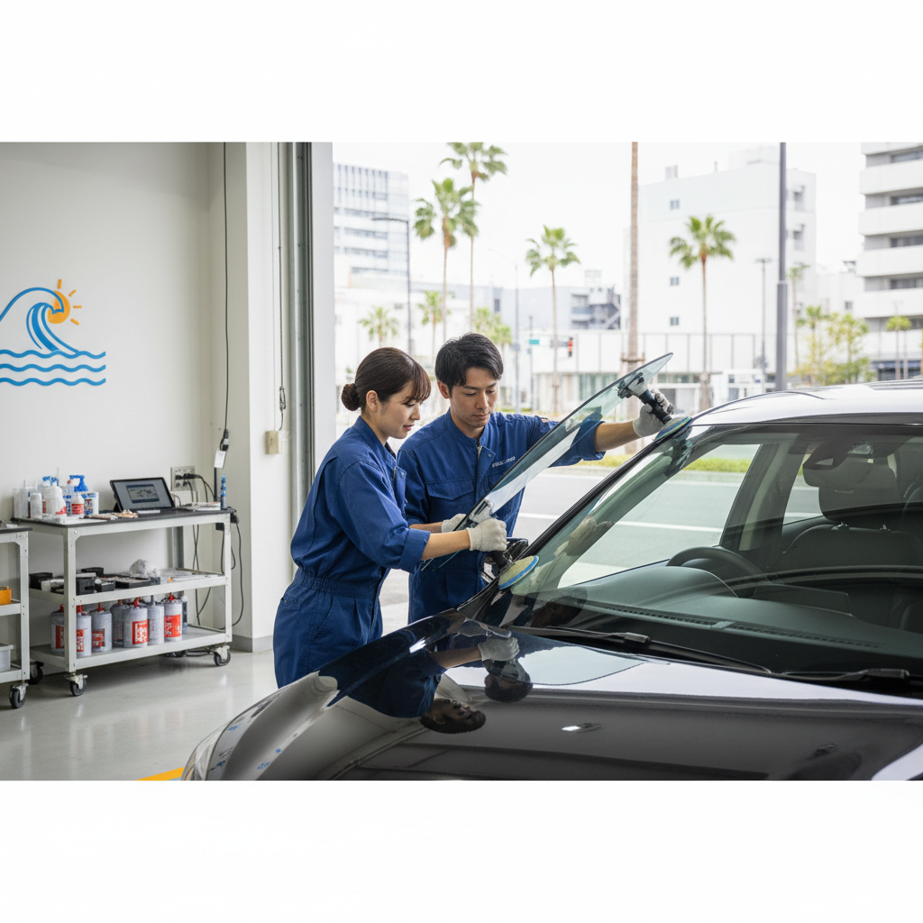 フロントガラス交換を激安で依頼できる千葉の業者に関する画像