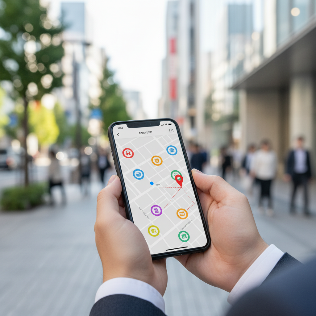 「一番近いガラス屋」を効率的に探す方法に関する画像