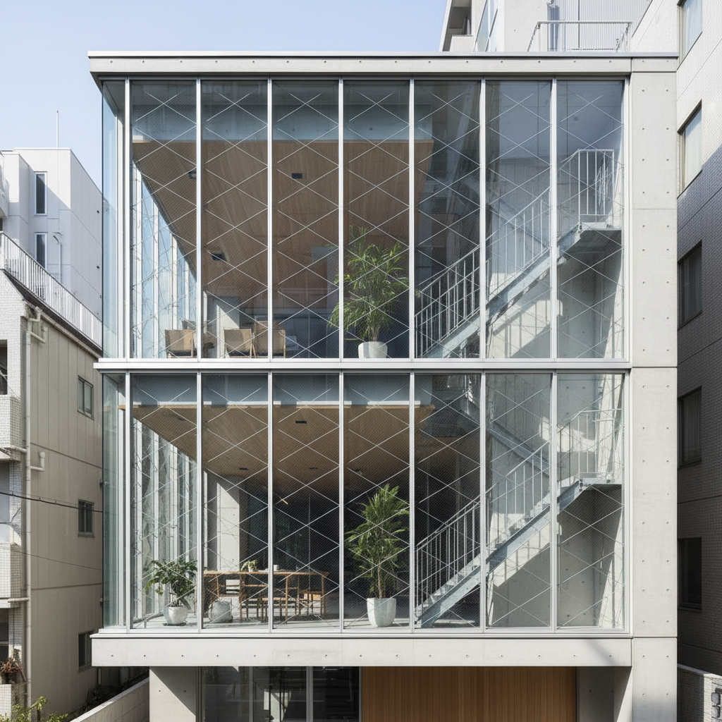 網入りガラスの基本的な特徴と役割に関する画像