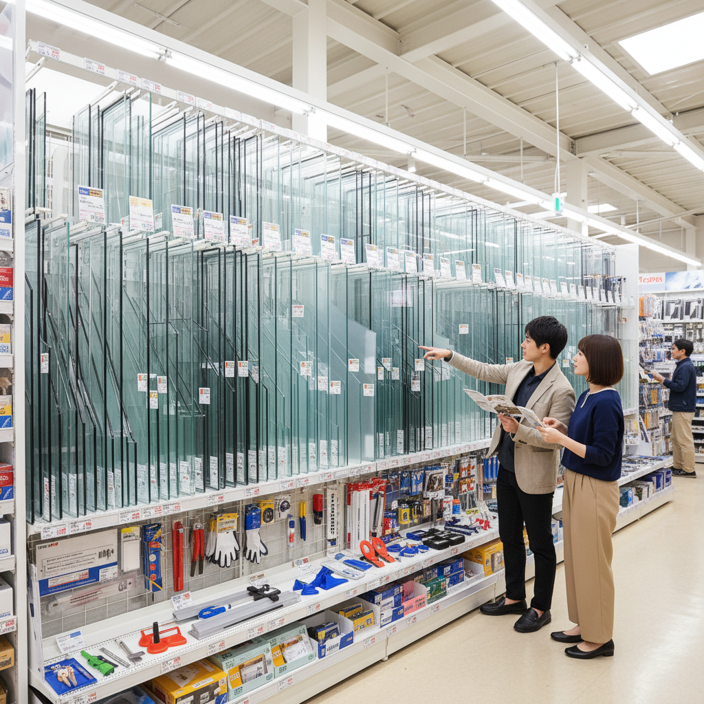 窓ガラス交換 ホームセンターやカインズでのガラス購入に関する画像