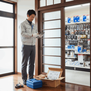 玄関 引き戸 鍵交換 ホームセンターに関する画像