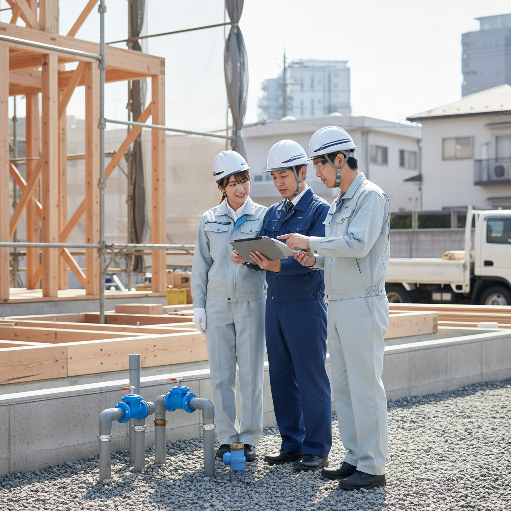 水道局指定工事店 – 安心感と対応範囲に関する画像