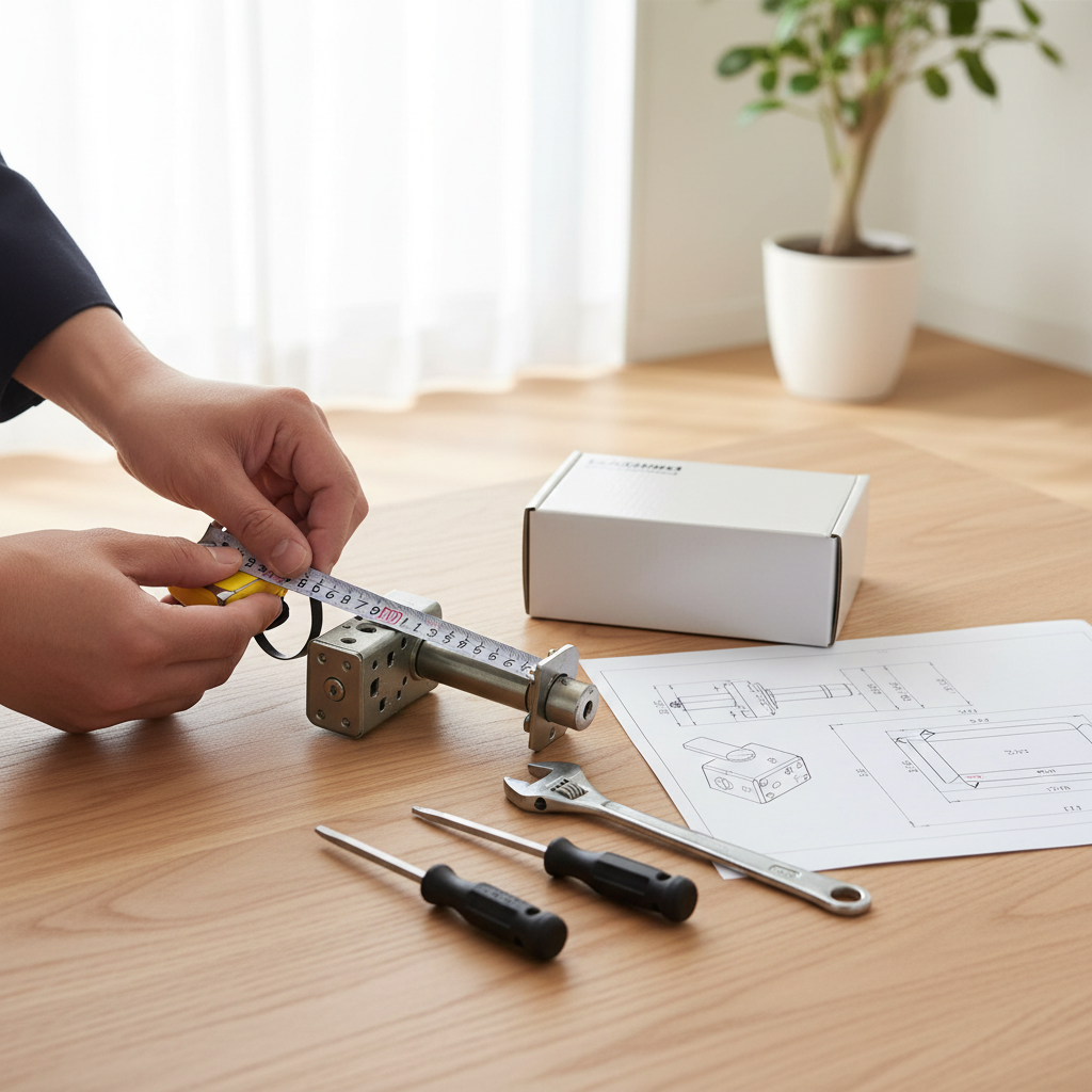 自分で鍵交換を進める際の基本的な手順と必要な工具に関する画像