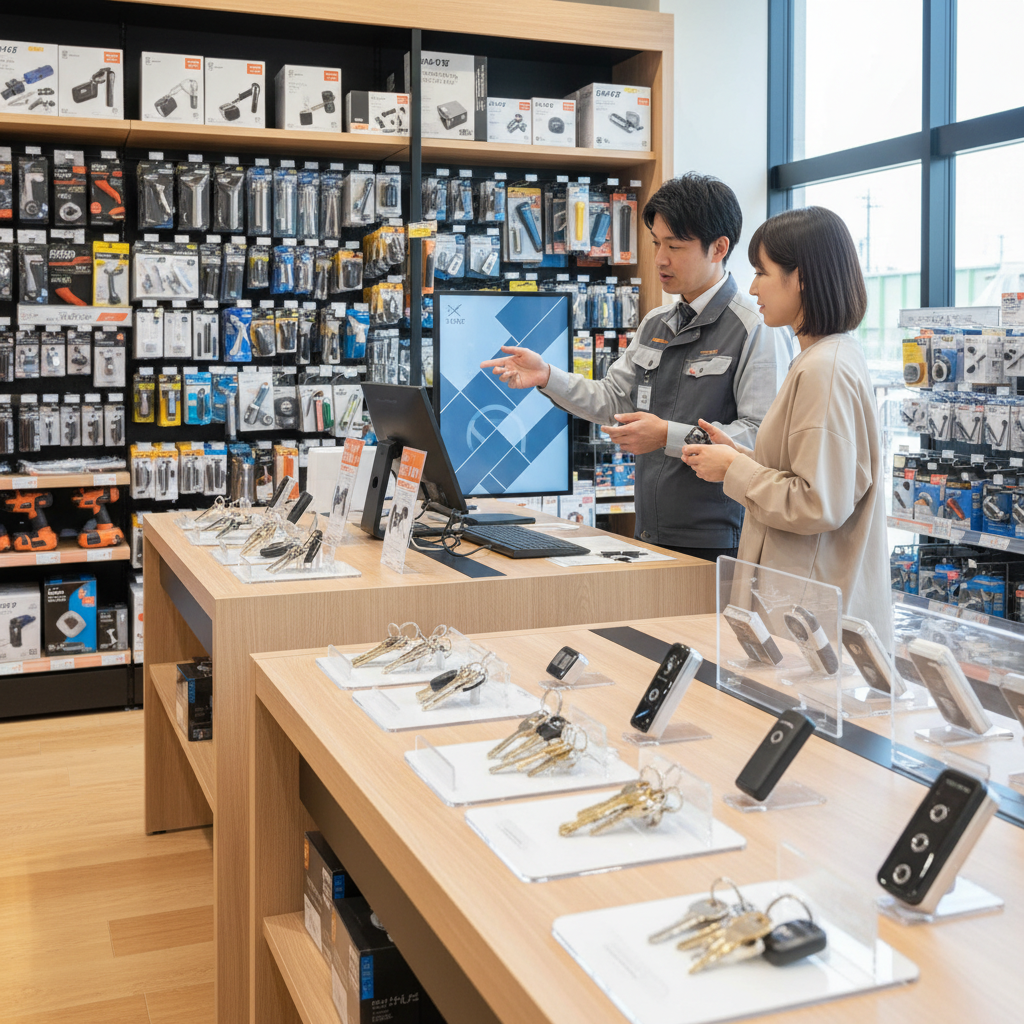 カインズでの鍵交換サービスと注意点に関する画像