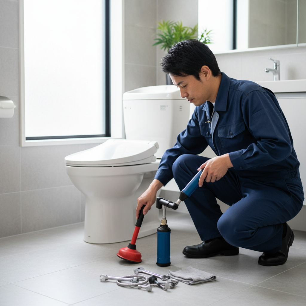 トイレのつまり解消にかかる費用に関する画像