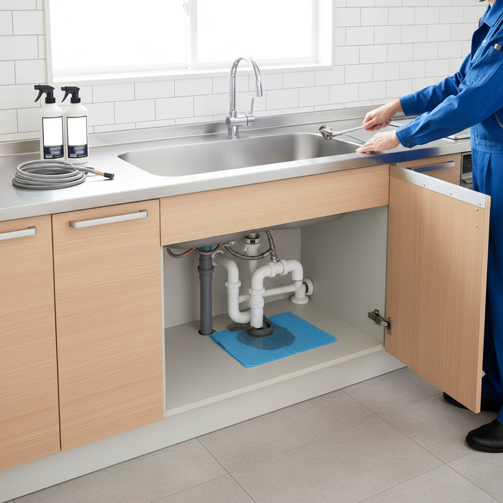 水道修理費用、プロが教える!相場と業者の選び方3選 80 キッチン・台所の水漏れ・つまりの費用相場に関する画像