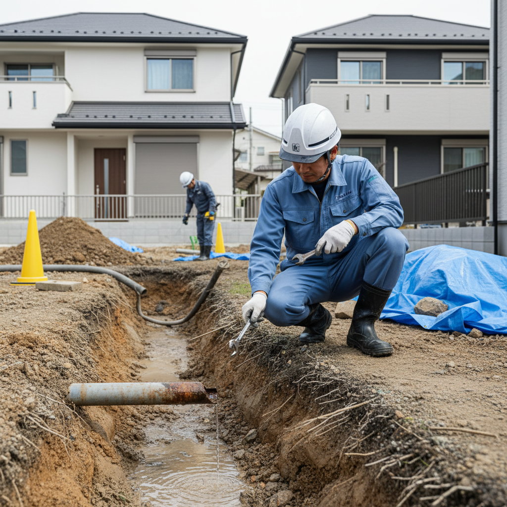 水道修理費用、プロが教える!相場と業者の選び方3選 82 屋外・地中の水道管破裂・水漏れの費用相場に関する画像