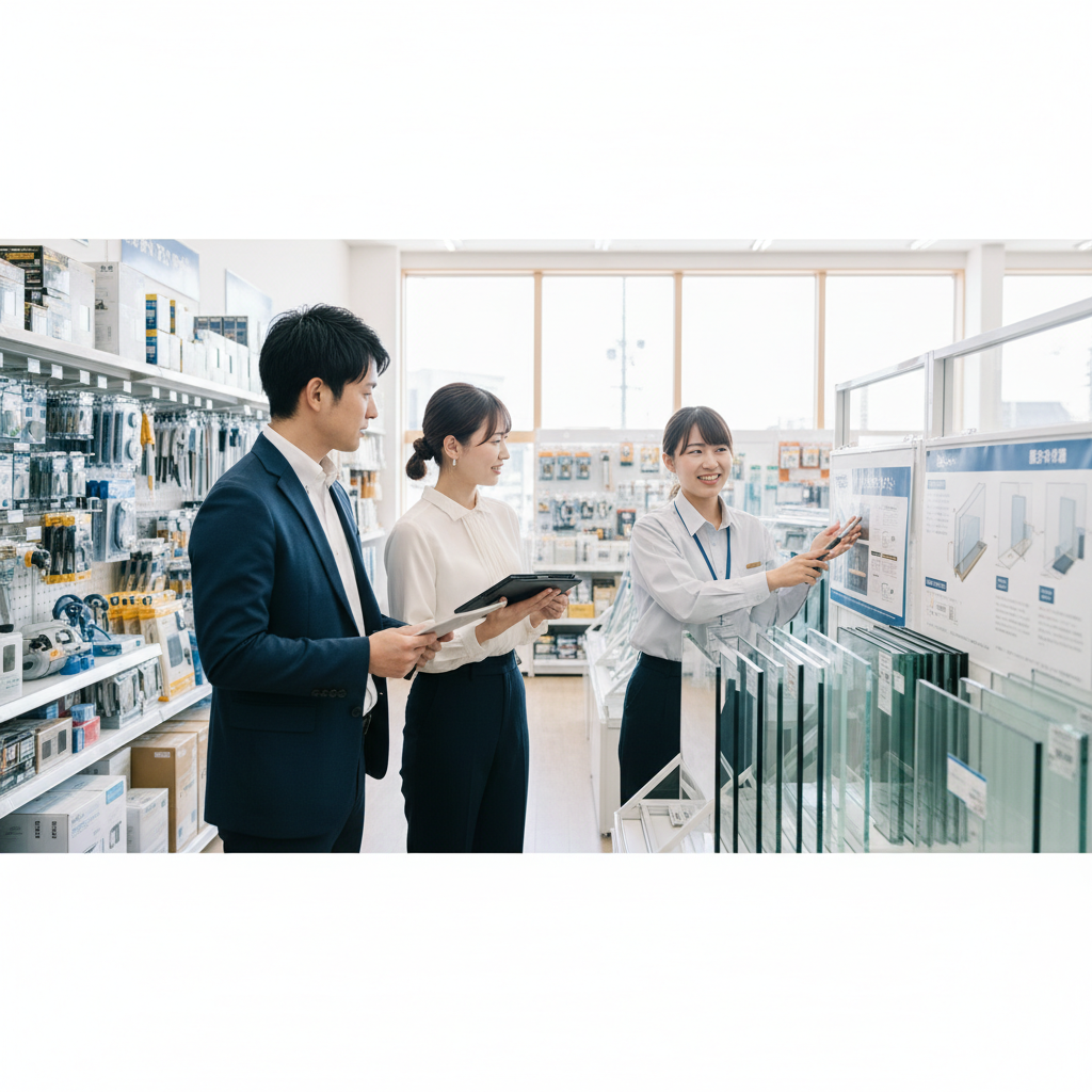 ガラス交換費用はなぜ高い?料金相場と安く抑える方法 54 窓ガラス交換をホームセンターに依頼する際のポイントに関する画像