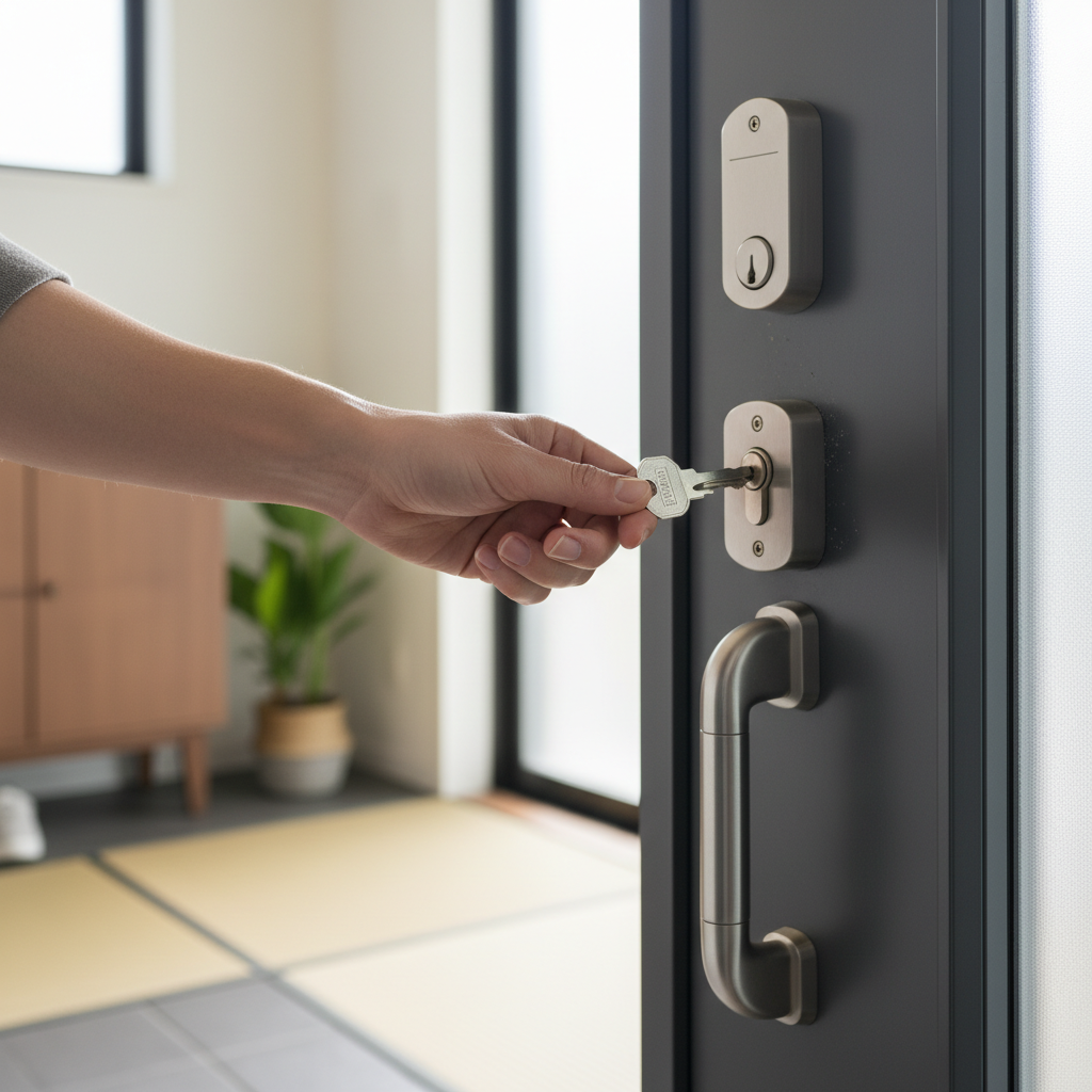 トステム玄関ドアの鍵交換ガイド|費用や方法を徹底解説 47 鍵が回りにくい、引っかかるなど不具合がある場合に関する画像