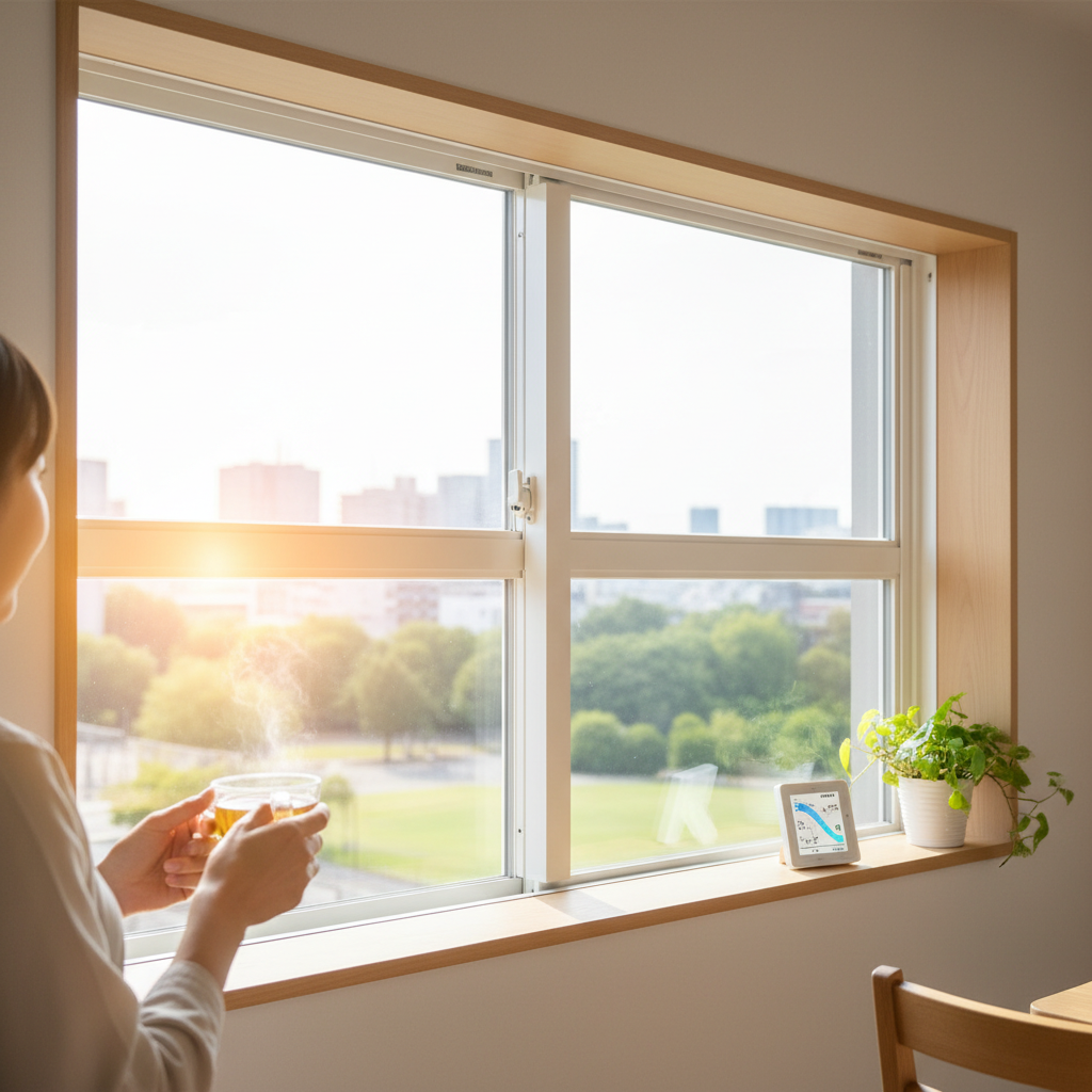 複層ガラスのメリットとデメリットに関する画像