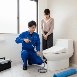 トイレ が 詰まっ た 業者に関する画像