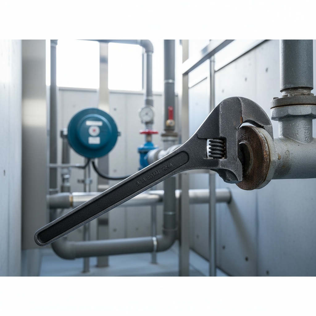 モーターレンチ：大きなナットを回すための強力な工具に関する画像