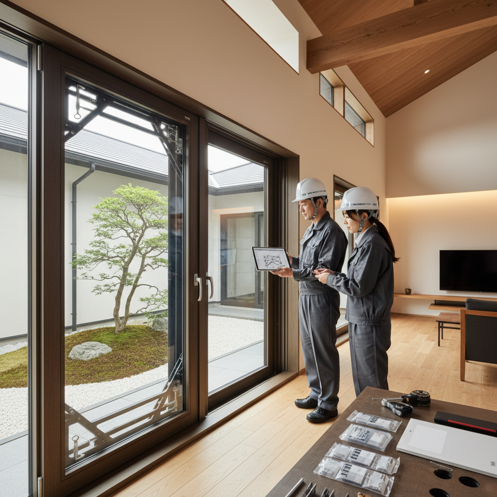 アンダーセン窓やマーヴィン窓の修理と費用に関する画像