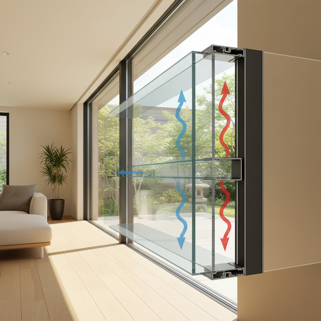 ペアガラスとは？その断熱性能に関する画像