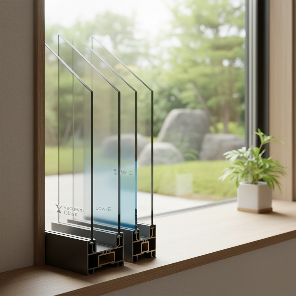 真空ガラスやLow-E複層ガラスについてに関する画像