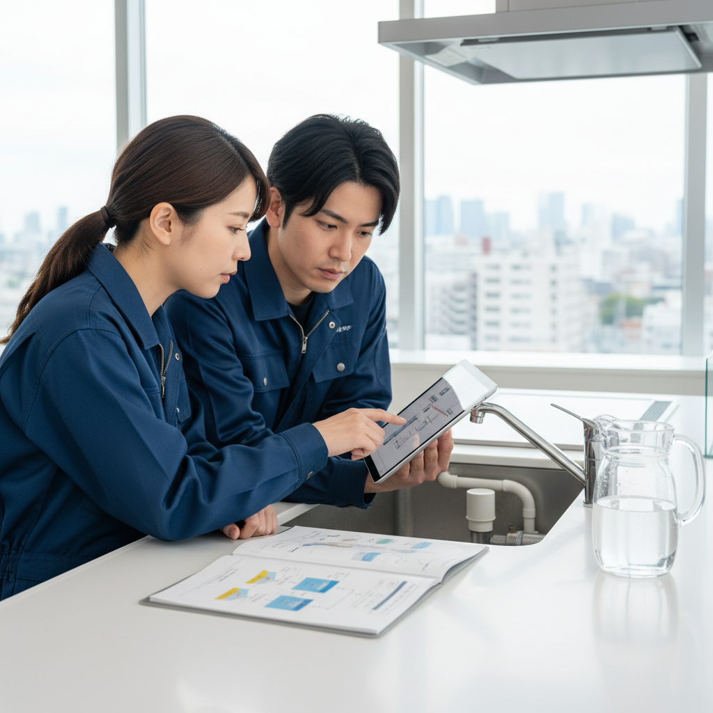 水漏れ修理はどこに頼むべきか判断する基準に関する画像