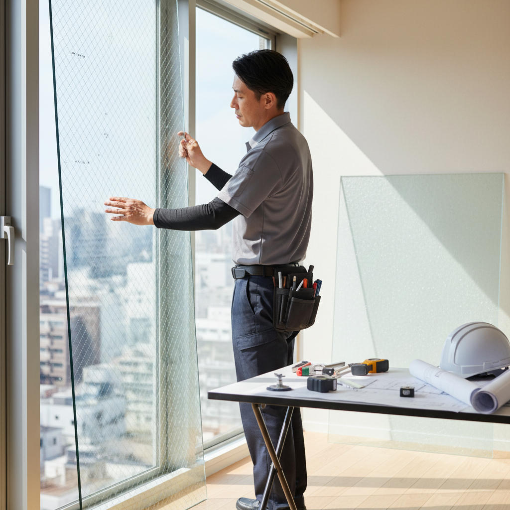 網入りガラス・すりガラスの交換費用に関する画像