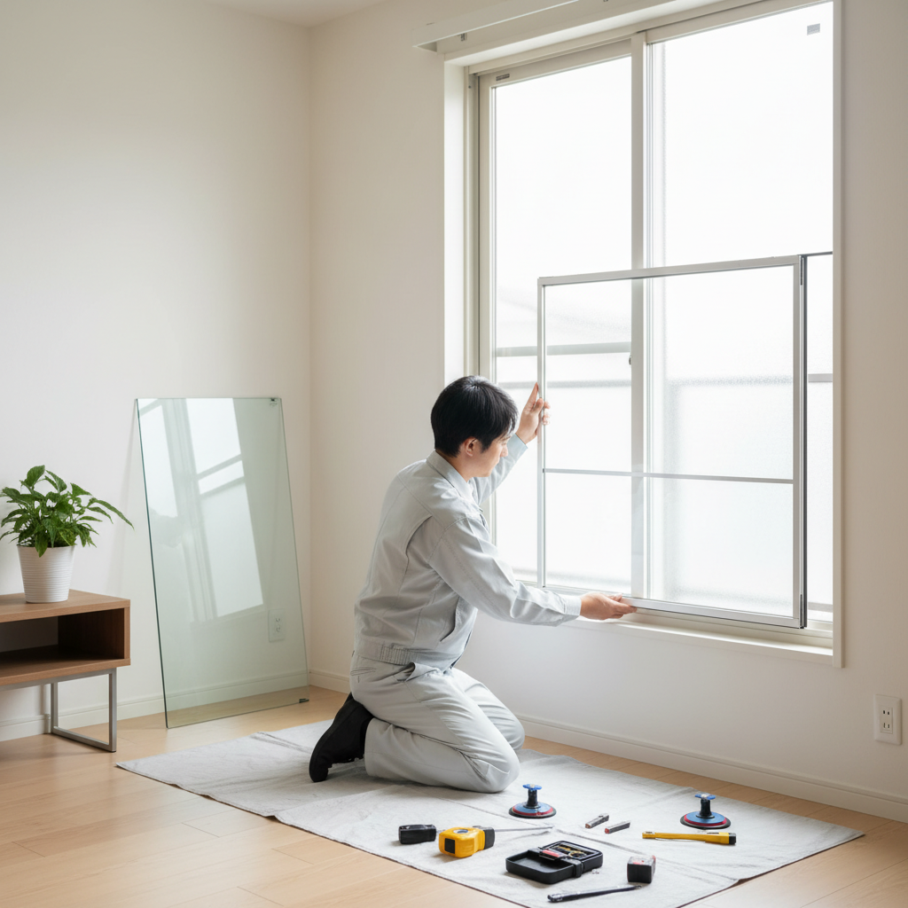 窓ガラス交換費用 ペアガラスに関する画像