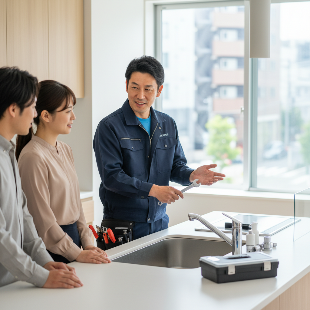 地域の水道修理業者（近くの水道修理屋さん）に関する画像